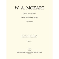 Missa brevis - Mozart, Wolfgang Amadeus