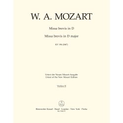 Missa brevis - Mozart, Wolfgang Amadeus