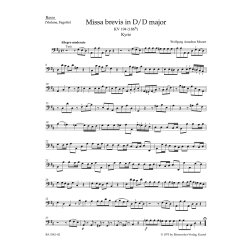 Missa brevis - Mozart, Wolfgang Amadeus