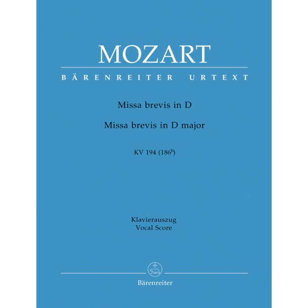 Missa brevis - Mozart, Wolfgang Amadeus