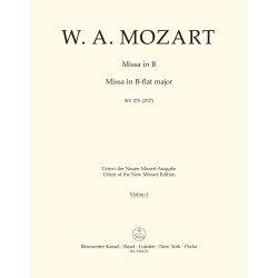 Missa brevis - Mozart, Wolfgang Amadeus