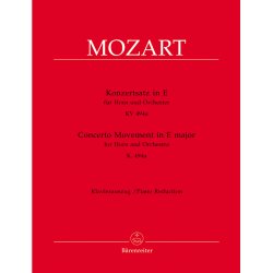 Concerto Movement - Mozart, Wolfgang Amadeus