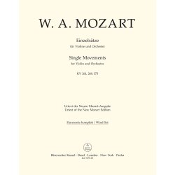 Single Movements - Mozart, Wolfgang Amadeus