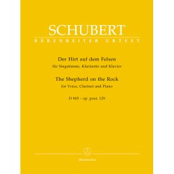 The Shepherd on the Rock - Schubert, Franz