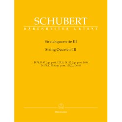 String Quartets - Schubert, Franz