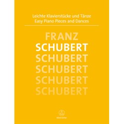 Easy Piano Pieces and Dances - Schubert, Franz
