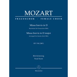 Missa brevis - Mozart, Wolfgang Amadeus