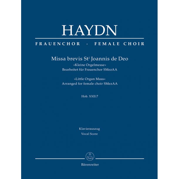 Missa brevis St. Joannis de Deo - Haydn, Joseph