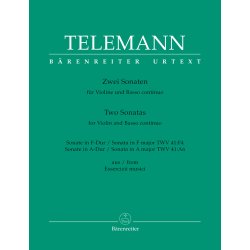 Two Sonatas - Telemann, Georg Philipp