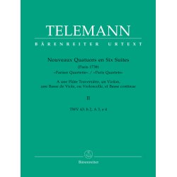 Nouveaux Quatuors en Six Suites - Telemann, Georg Philipp
