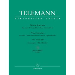 Nine Sonatas - Telemann, Georg Philipp
