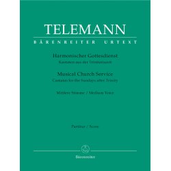 Harmonischer Gottesdienst - Telemann, Georg Philipp