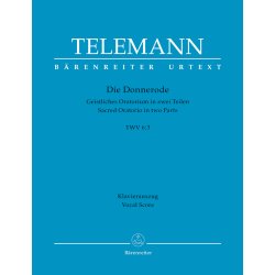 Die Donnerode - Telemann, Georg Philipp