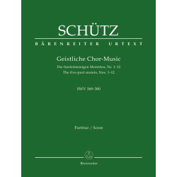 Geistliche Chor- Music - Sch&uuml;tz, Heinrich