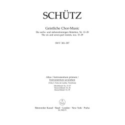 Geistliche Chor-Music - Sch&uuml;tz, Heinrich