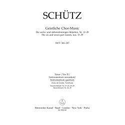Geistliche Chor-Music - Sch&uuml;tz, Heinrich