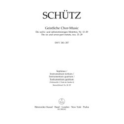 Geistliche Chor-Music - Sch&uuml;tz, Heinrich