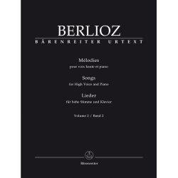 Songs - Berlioz, Hector