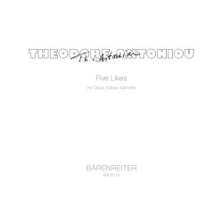 Five Likes - Antoniou, Theodore