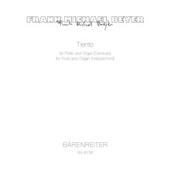 Tiento - Beyer, Frank Michael