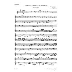 Laudate pueri Dominum - Haydn, Michael
