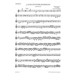 Laudate pueri Dominum - Haydn, Michael