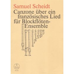 Canzone &uuml;ber ein franz&ouml;sisches Lied - Scheidt, Samuel