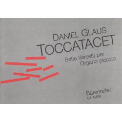 Toccatacet. Setti versetti per organo piccolo - Glaus, Daniel