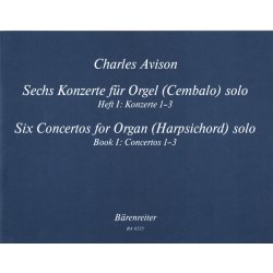 Six Concertos - Avison, Charles