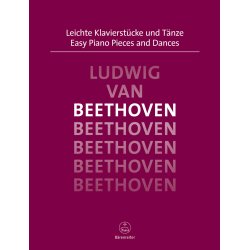 Easy Piano Pieces and Dances - Beethoven, Ludwig van