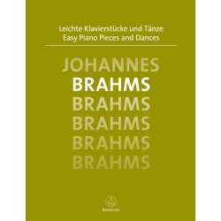 Easy Piano Pieces and Dances - Brahms, Johannes