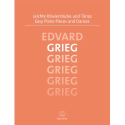 Easy Piano Pieces and Dances - Grieg, Edvard