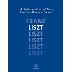 Easy Piano Pieces and Dances - Liszt, Franz