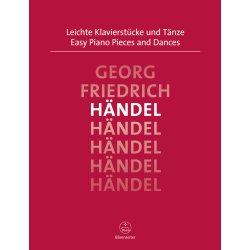 Easy Piano Pieces and Dances - H&auml;ndel, Georg Friedrich