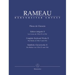 S&auml;mtliche Clavierwerke, Band II - Rameau, Jean-Philippe