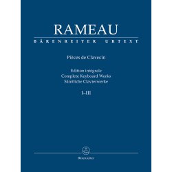 S&auml;mtliche Clavierwerke, Band I-III - Rameau, Jean-Philippe