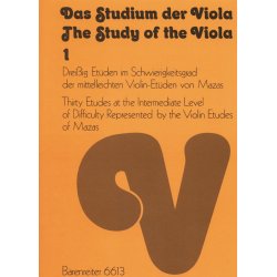 Das Studium der Viola - 