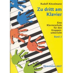 Zu dritt am Klavier - Kitzelmann, Rudolf