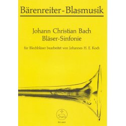Bl&auml;ser-Sinfonie - Bach, Johann Christian