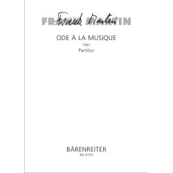 Ode &agrave; la Musique - Martin, Frank