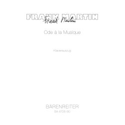 Ode &agrave; la Musique - Martin, Frank