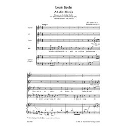 An die Musik - Spohr, Louis