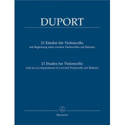 21 Etudes - Duport, Jean-Louis