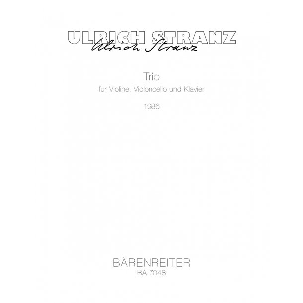 Trio - Stranz, Ulrich