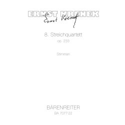 String Quartet - Krenek, Ernst