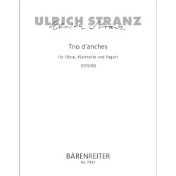 Trio d'anches - Stranz, Ulrich
