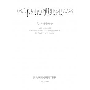 O Miserere - Bialas, Günter