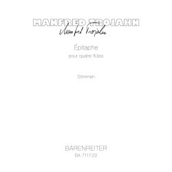 Epitaphe - Trojahn, Manfred