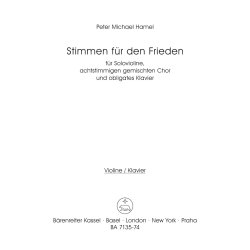 Stimmen f&uuml;r den Frieden - Hamel, Peter Michael