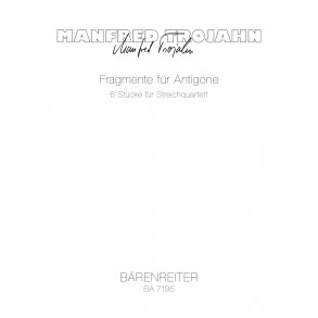 Fragmente for Antigone - Trojahn, Manfred